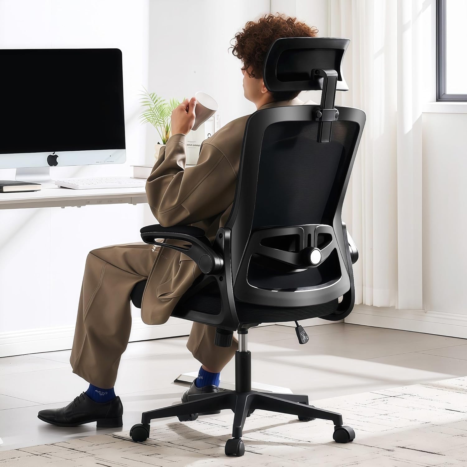 Home Office Desks - Ergonomic Office Chair 400 LBS, Mesh