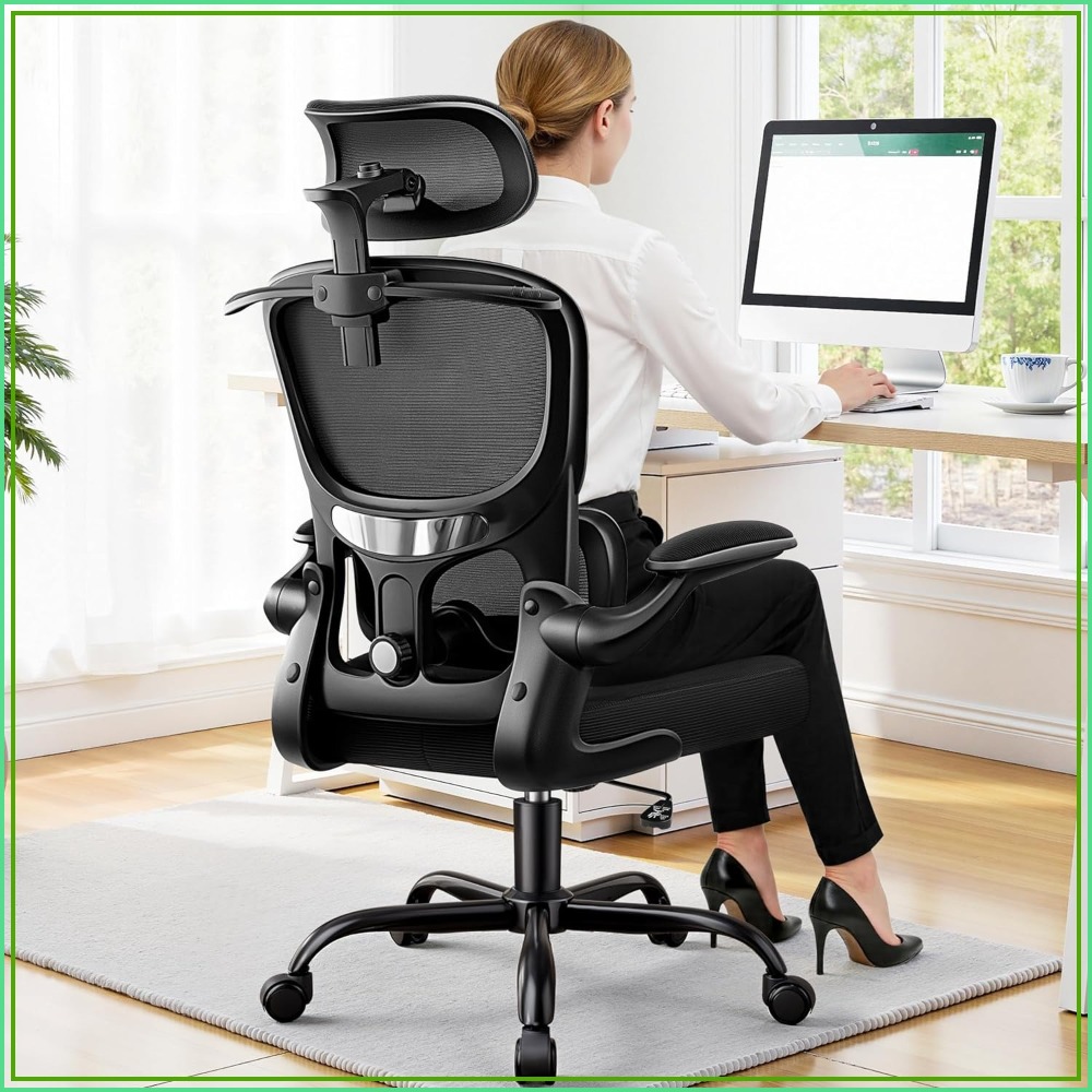 Home Office Desks - Ergonomic Office Chair, Mesh Desk Chair