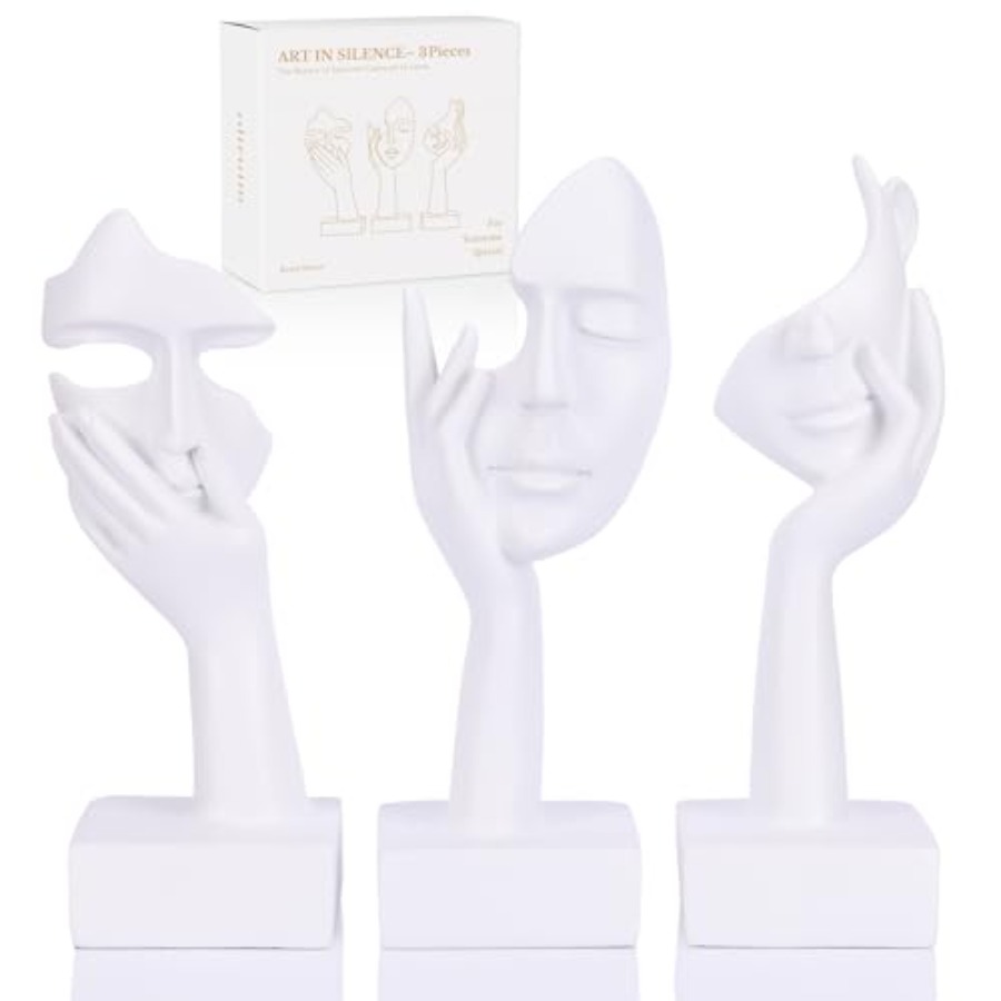 Home Office Art - Thinker Large Statue Set - Art
