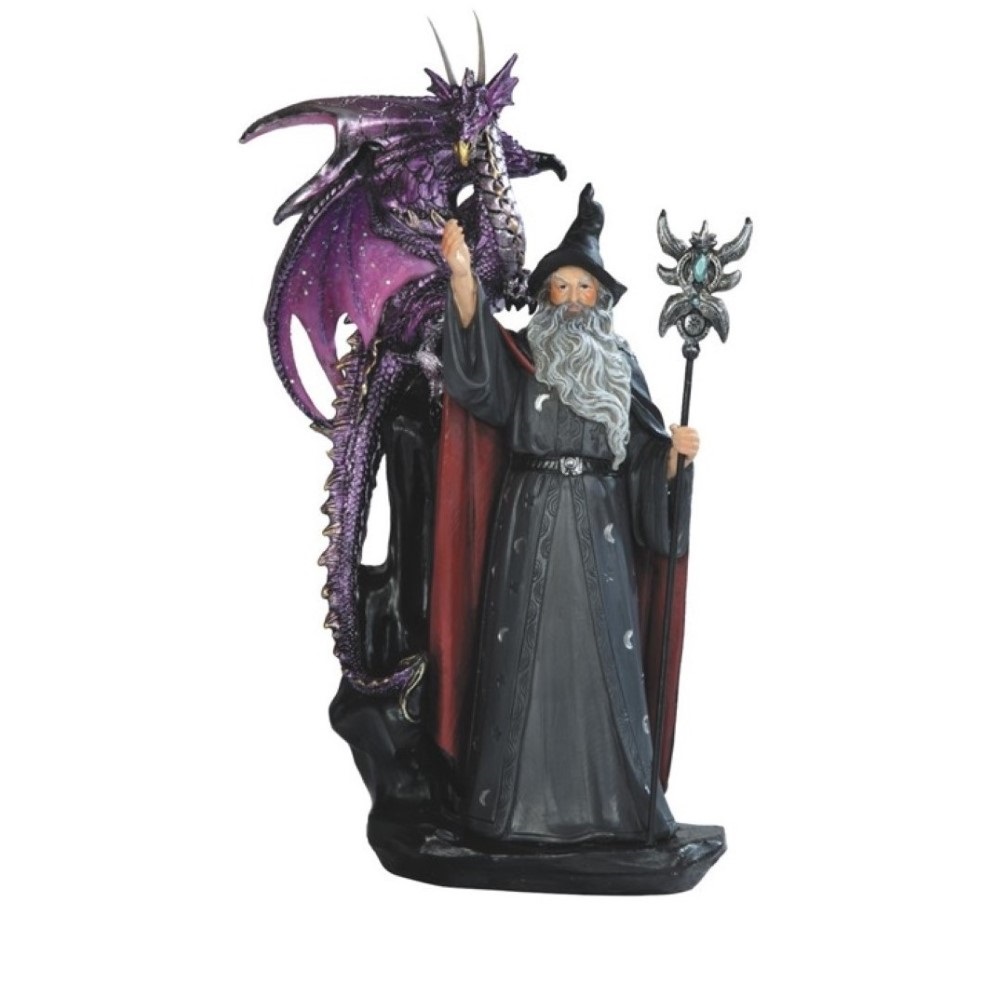 Fantasy-Themed 11-Inch Wizard  - Home Office Art avaliação e preço