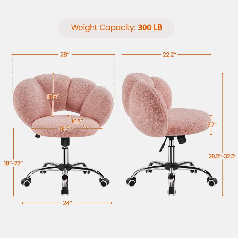 Cloud-Shaped Upholstered Vanit - Home Office Desks avaliação e preço