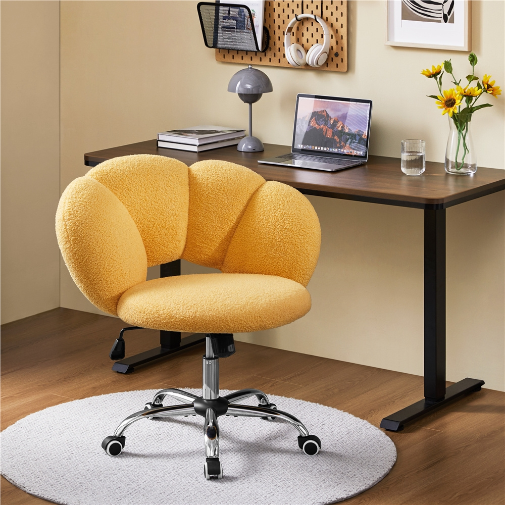 Cloud-Shaped Upholstered Vanit - Home Office Desks avaliação e preço