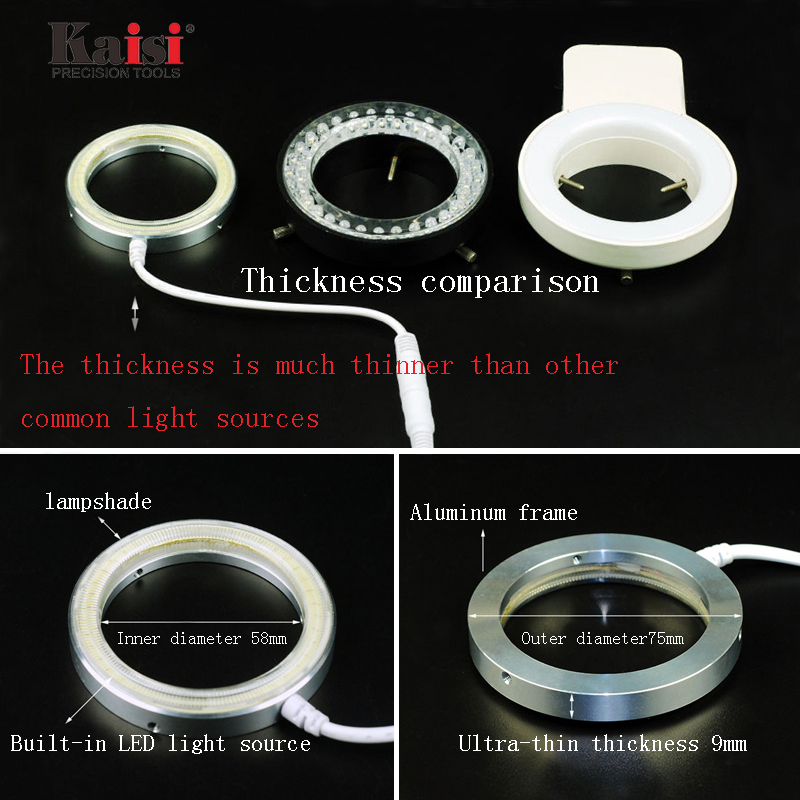 Kaisi Ultra Thin 60 LED Adjust - Zoom Lighting Kit avaliação e preço