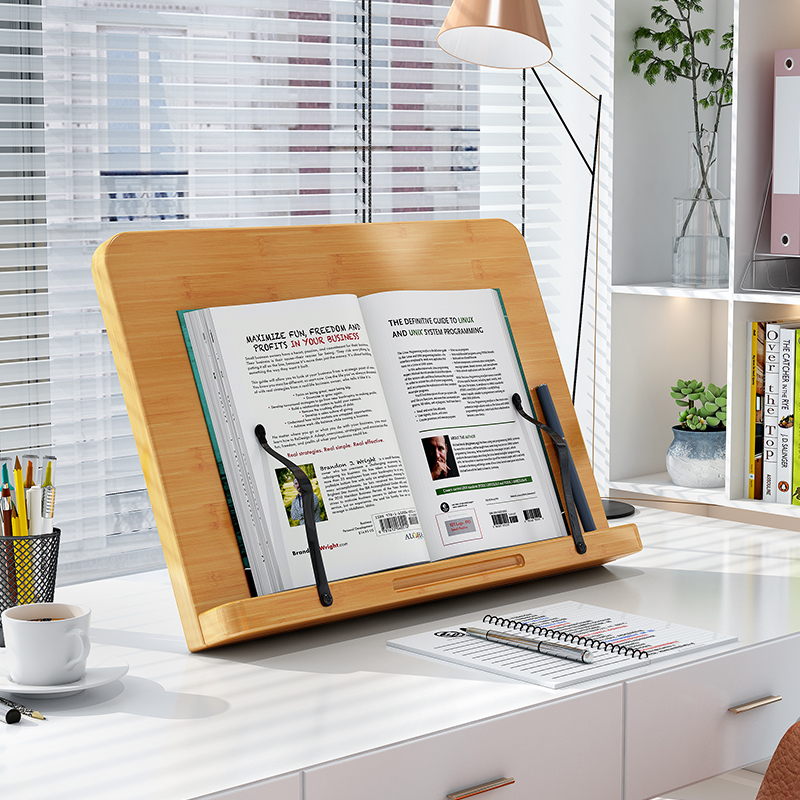 Reading Stand Students Can Rai - Bookcase Wood Shelf avaliação e preço