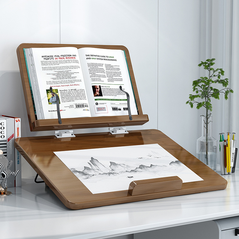 Reading Stand Students Can Rai - Bookcase Wood Shelf avaliação e preço