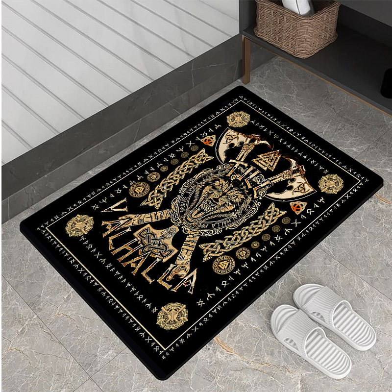 Viking Norse Mythology Mat wit - Home Office Room Inspiration avaliação e preço