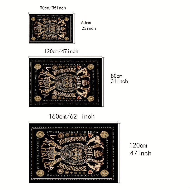 Viking Norse Mythology Mat wit - Home Office Room Inspiration avaliação e preço