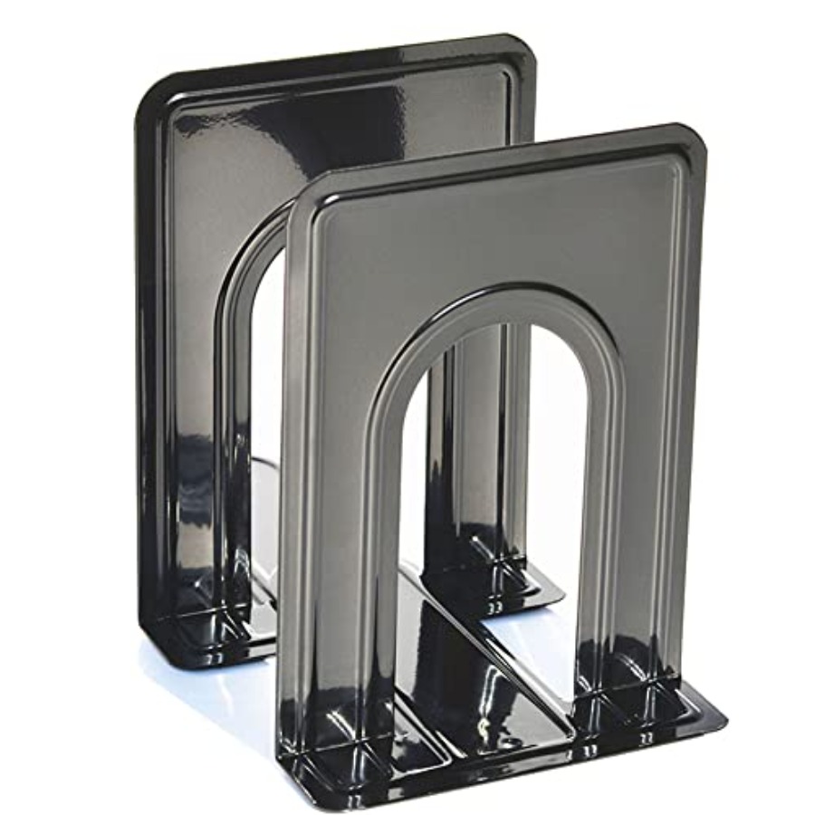2 Pair Book Ends, Metal Booken - Home Office And Library avaliação e preço