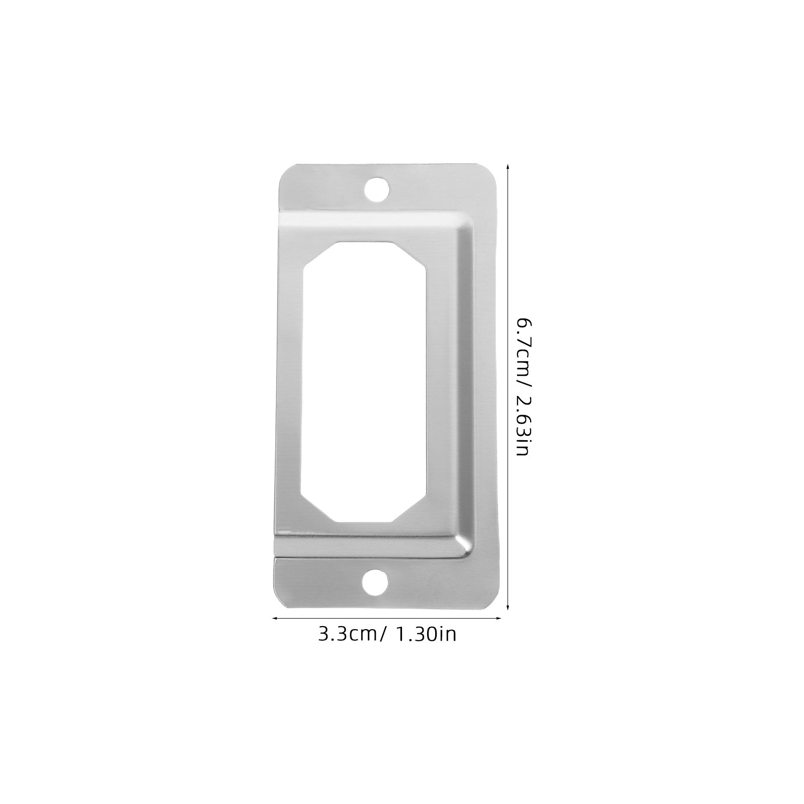 50Pcs Metal Label Frames Cabin - Home Office And Library avaliação e preço