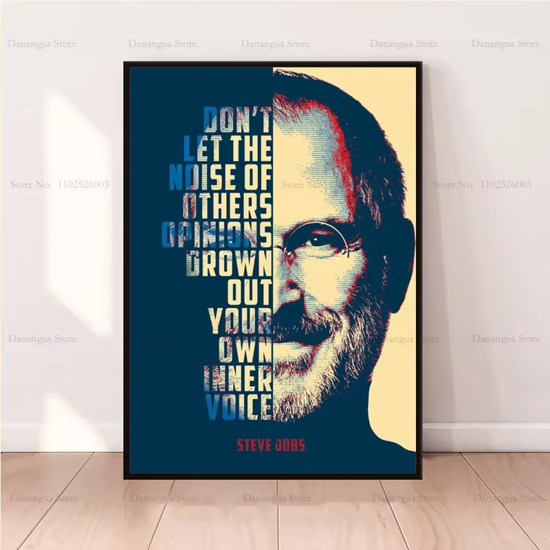 Inspirational Steve Jobs Succe - Home Office Room Inspiration avaliação e preço