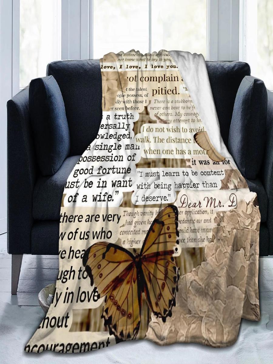 Pride and Prejudice Quote Blan - Home Office Cozy avaliação e preço