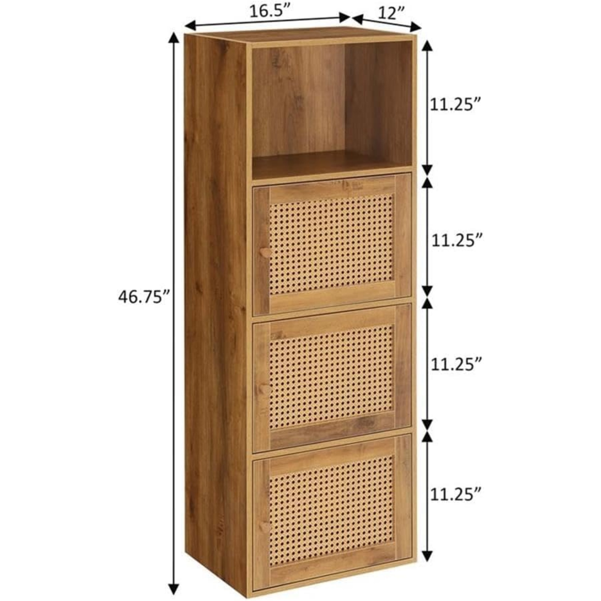 Xtra Storage Boho Weave 3 Door - Home Office And Library avaliação e preço
