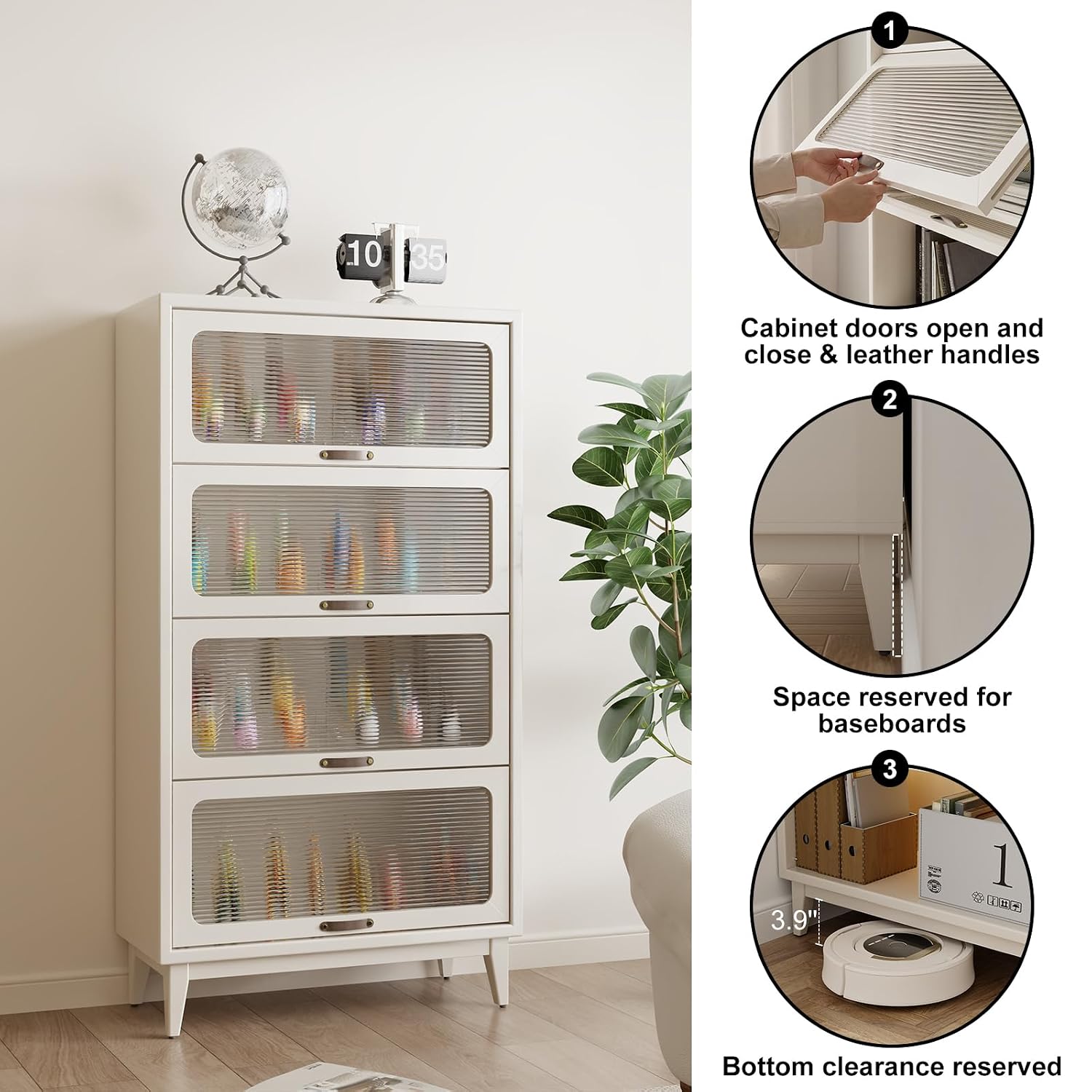 60'H Solid Wood Bookcase,4 Tie - Bookcase Wood Shelf avaliação e preço