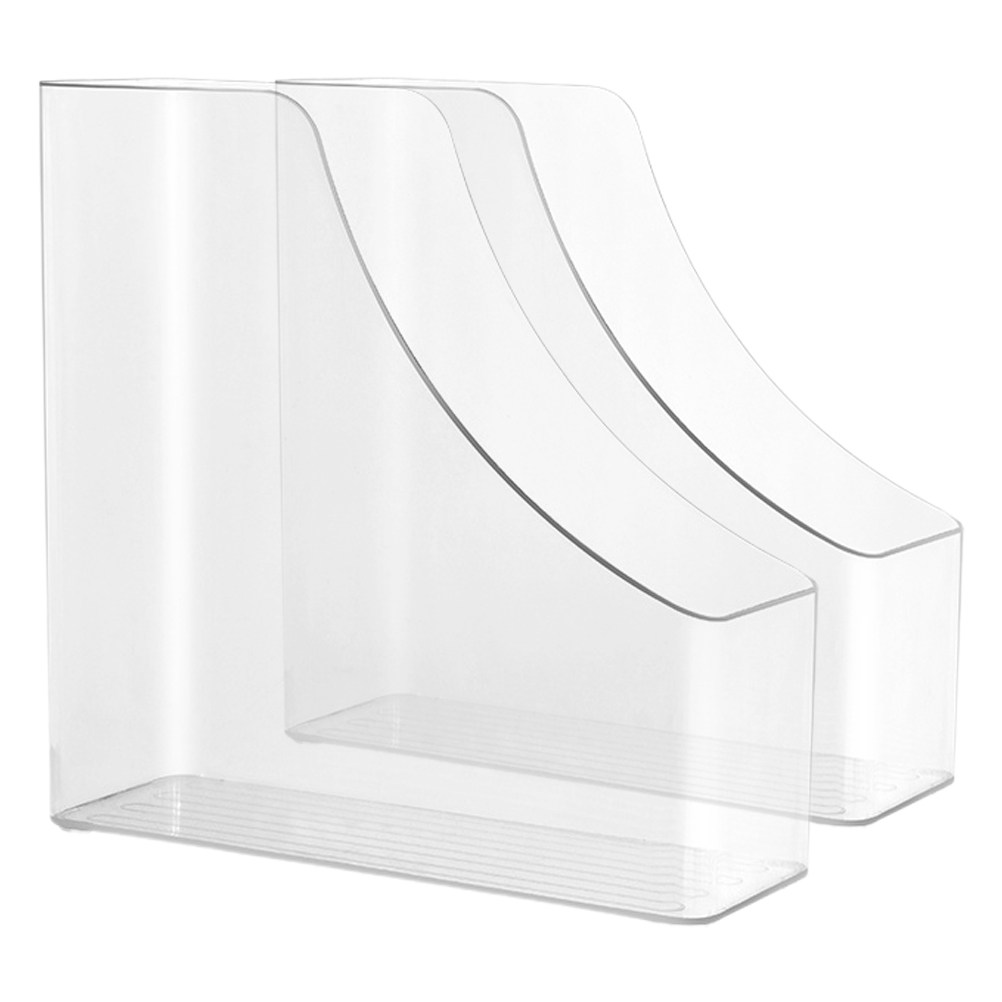 2Pcs Transparent File Organize - Home Office And Library avaliação e preço