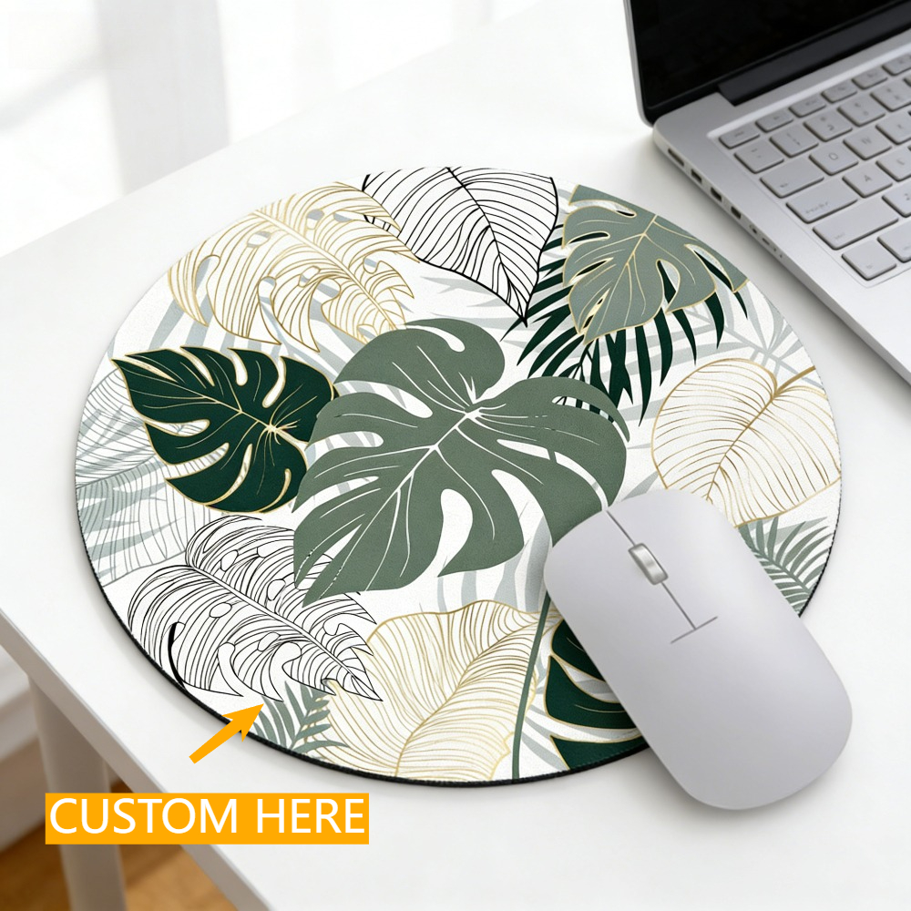 1pc Custom Mouse Pad with Phot - Home Office Desks avaliação e preço