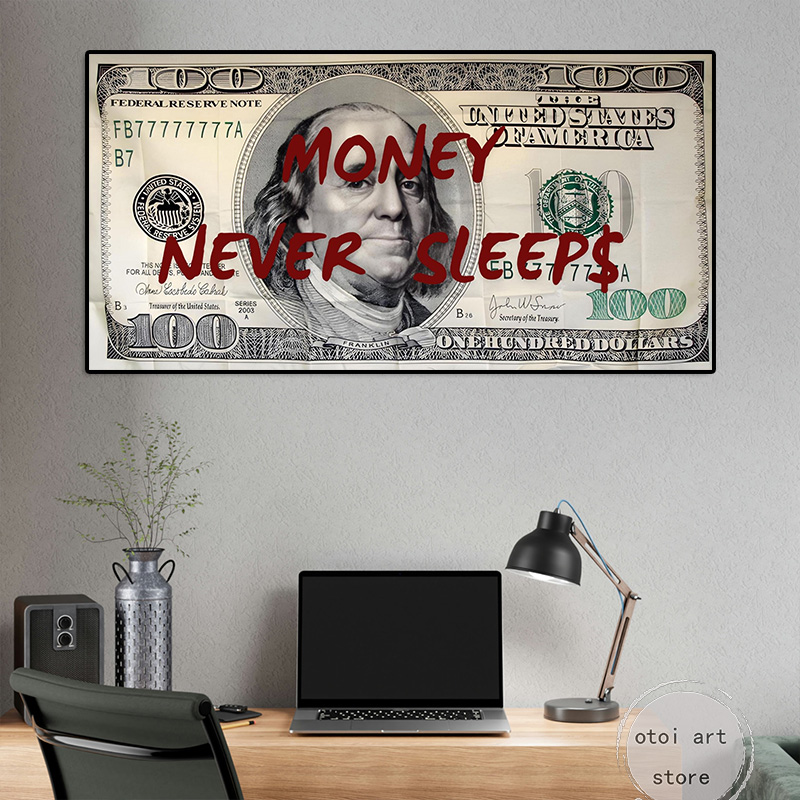 Money Never Sleeps Inspiration - Home Office Room Inspiration avaliação e preço