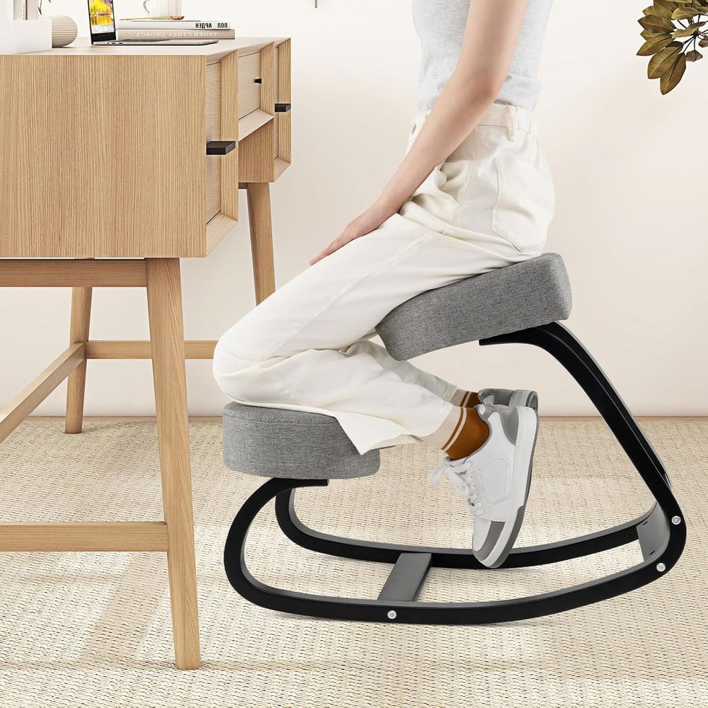 Ergonomic Kneeling Chair with  - Home Office Desks avaliação e preço