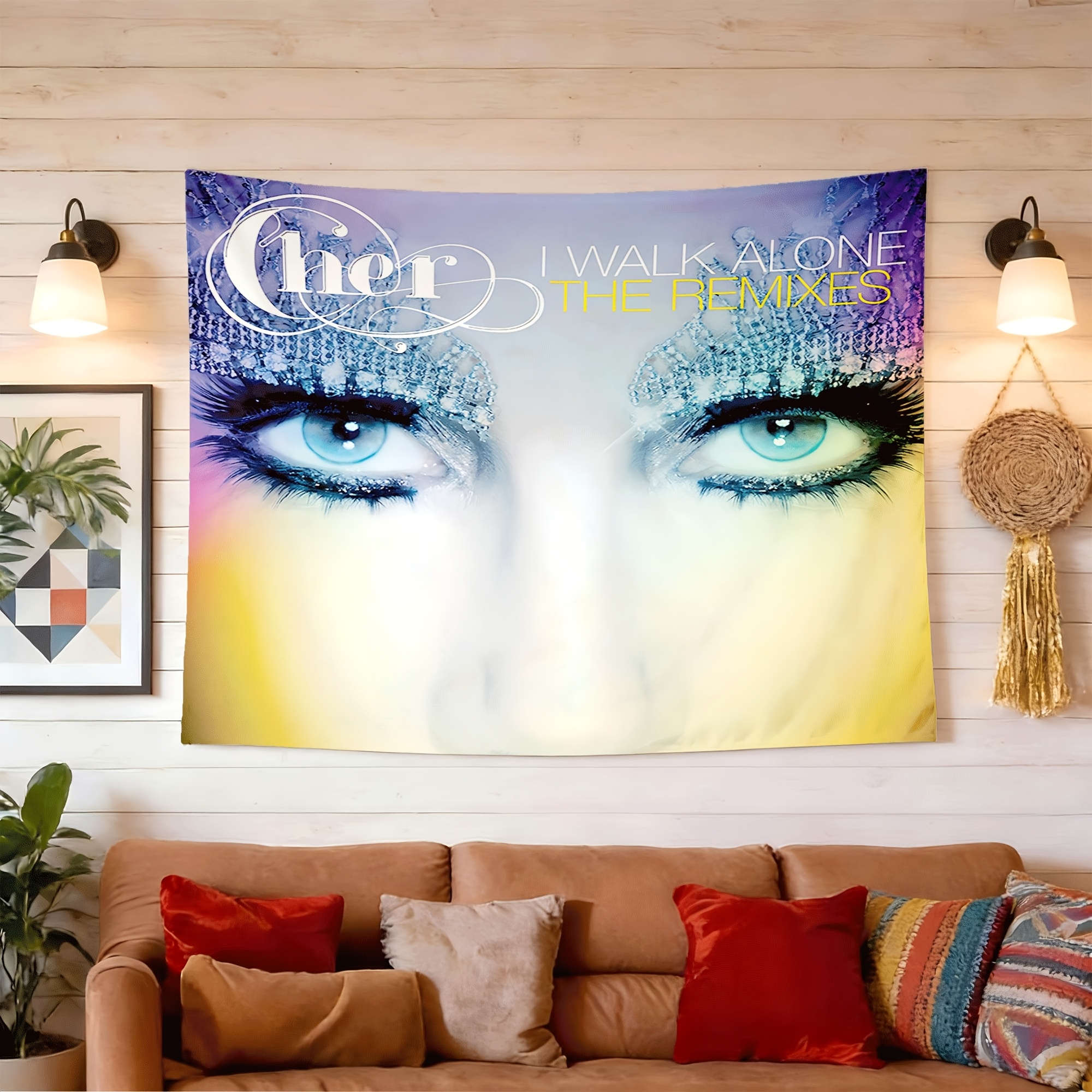 A Cher-inspired Peach Skin Wal - Home Office Room Inspiration avaliação e preço