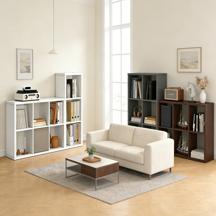 2026 Wooden Thick Frame 2/3 Cu - Bookcase Wood Shelf avaliação e preço