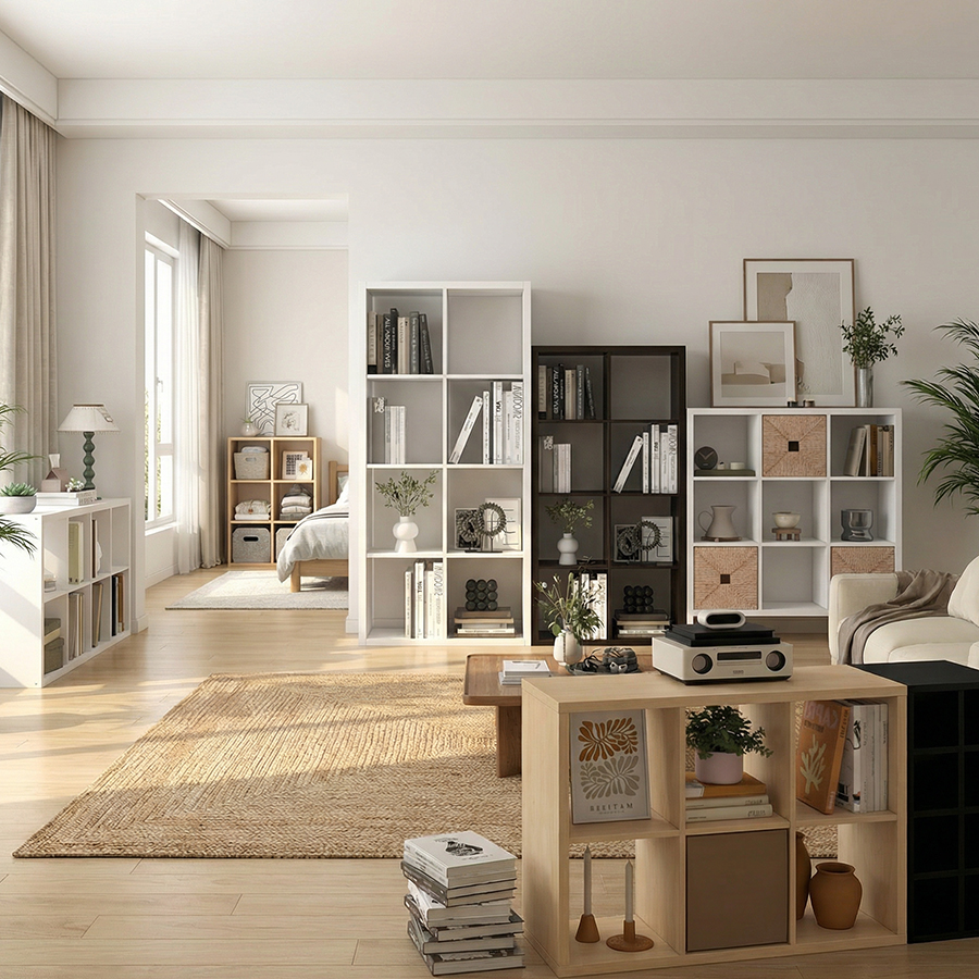 2026 Wooden Thick Frame 2/3 Cu - Bookcase Wood Shelf avaliação e preço