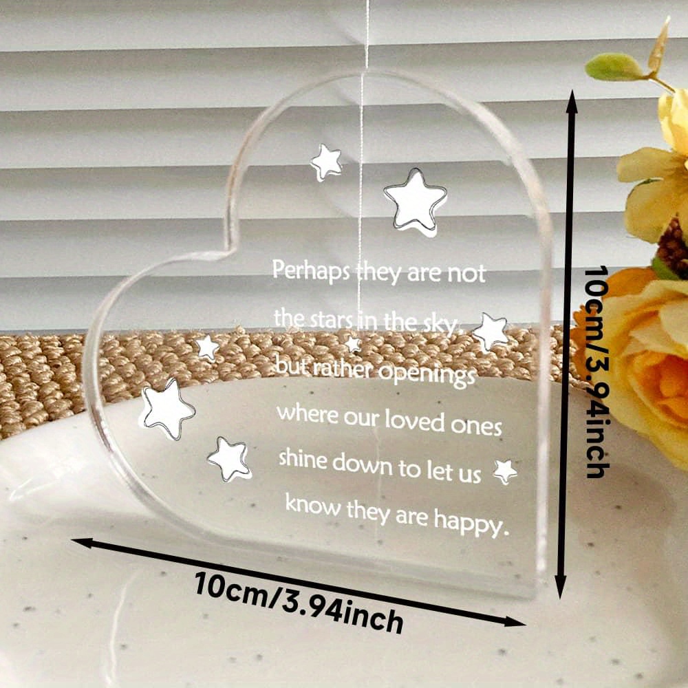 Brand 2D Flat Heart Acrylic Wa - Home Office Room Inspiration avaliação e preço